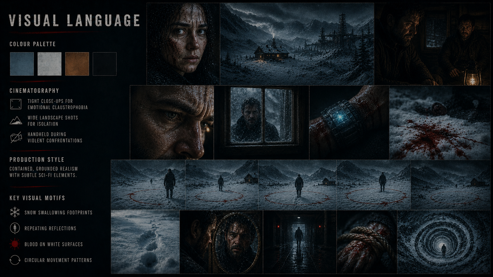 Visual language and cinematography guide
